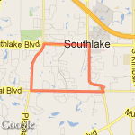 Whites Chapel Square route map