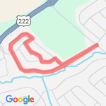 Faith, Hope Loop route map