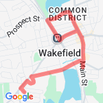 To dance studio route map