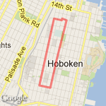 Hoboken Quick route map